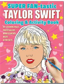 Taylor Swift Coloring & Activity Book (10 pack with Display)