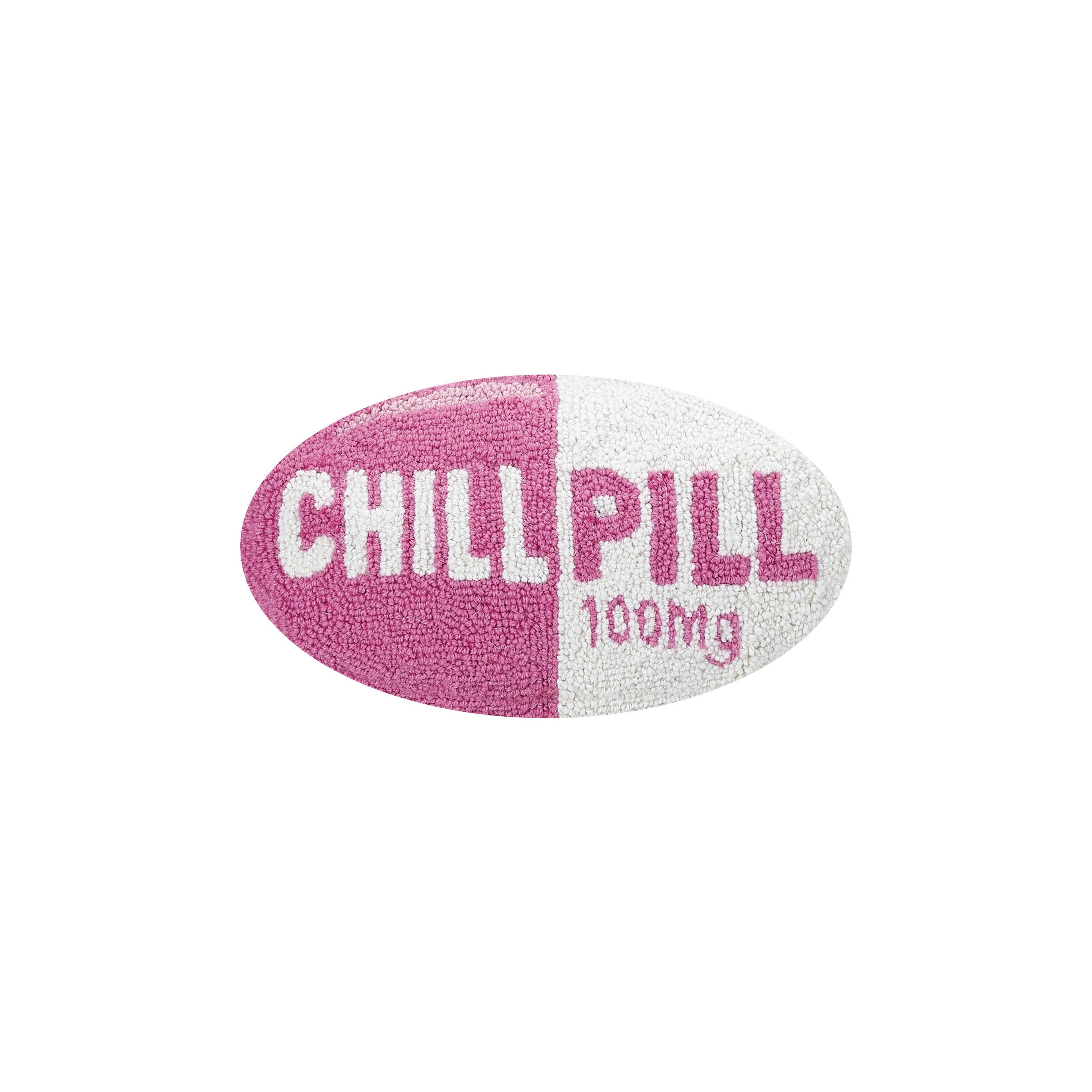 Chill Pill Hot Pink Min 2 Hook Pillow