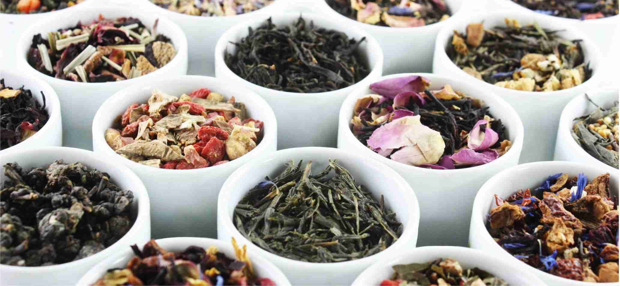 Tea Blending Workshop DIY Kit for 12 All Organic Ingredients
