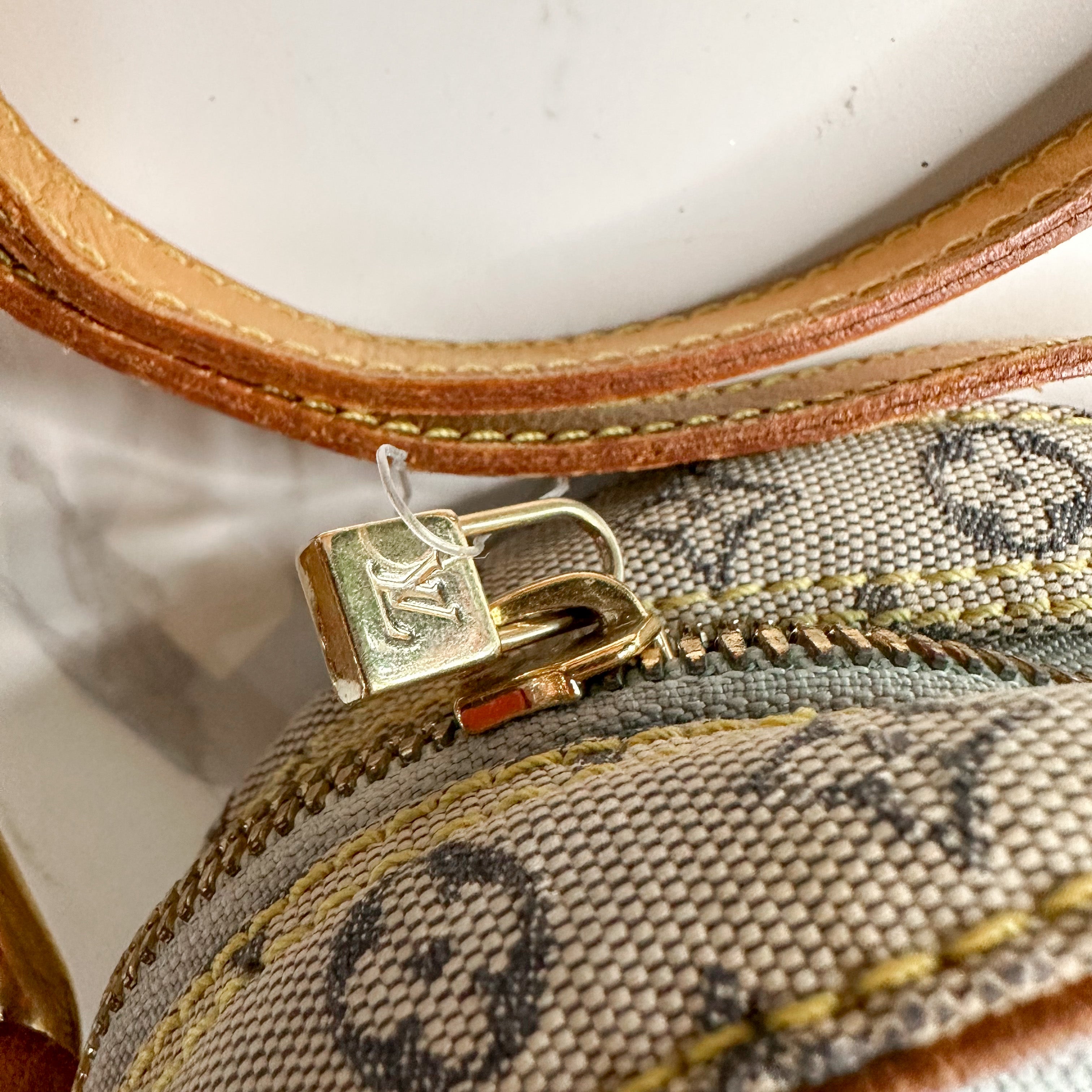 Louis Vuitton, Bags, Authentic Louis Vuitton Denim Mini Keychain Pouch