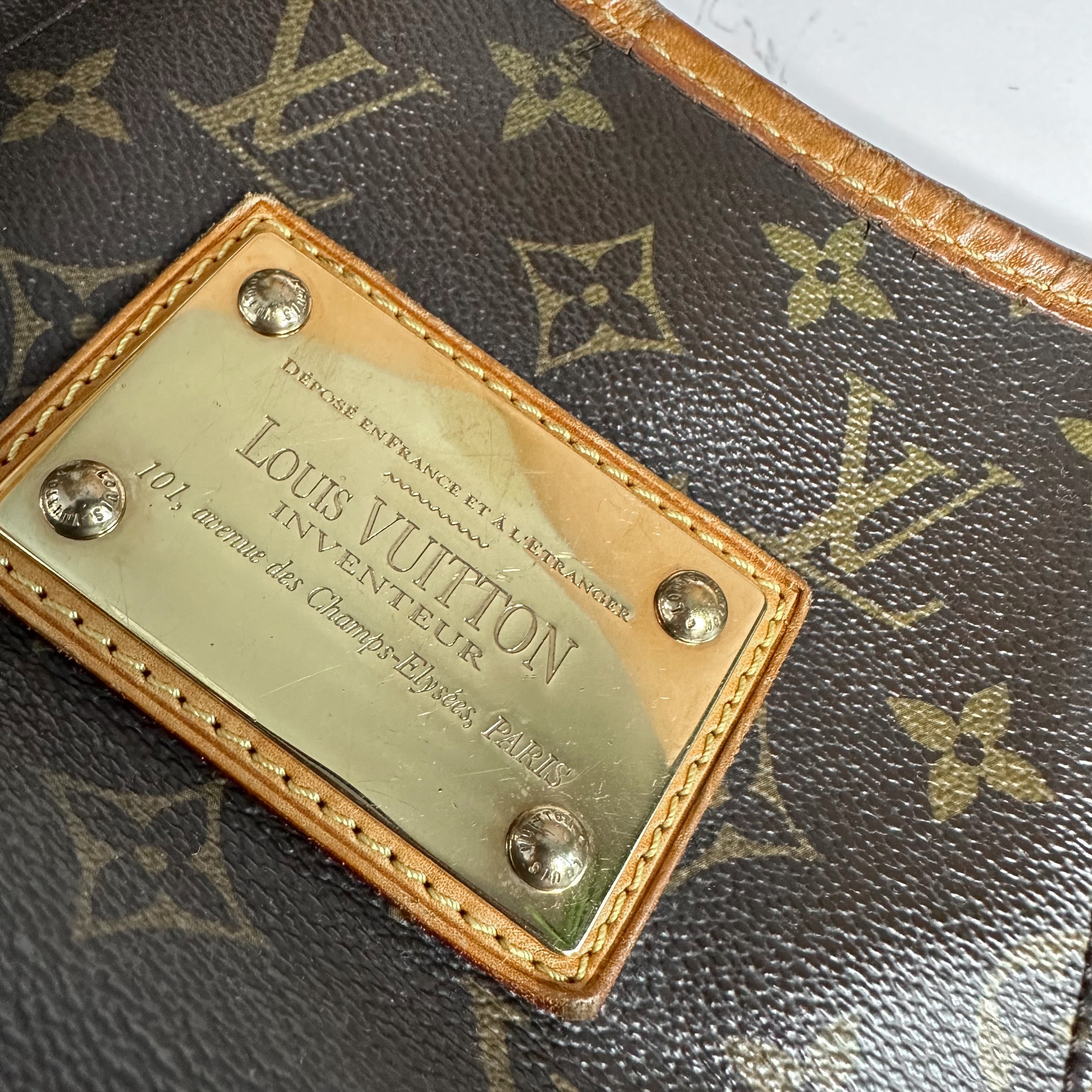 Louis Vuitton Elysee Wallet Monogram Canvas and Calf Leather