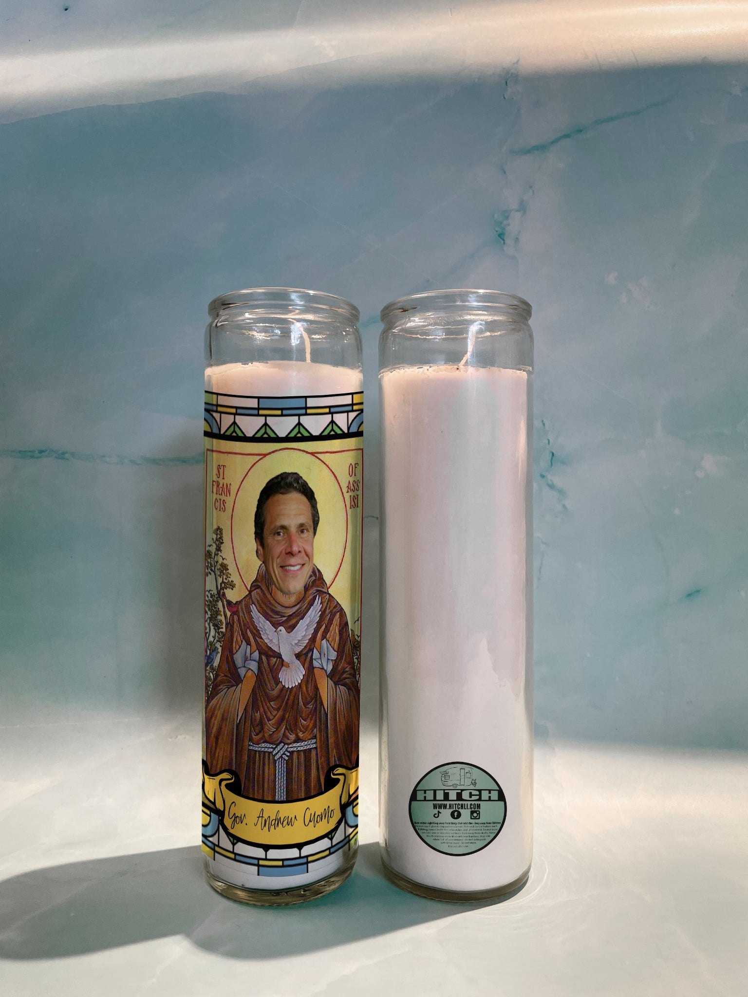 Andrew Cuomo Original Prayer Candle