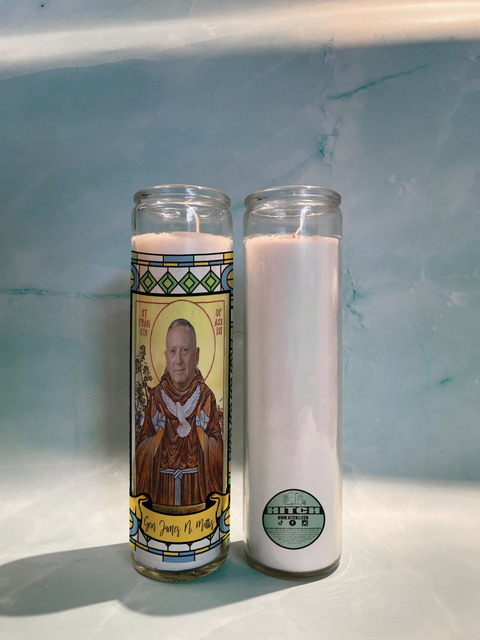 Gen. James N. Mattis Original Prayer Candle