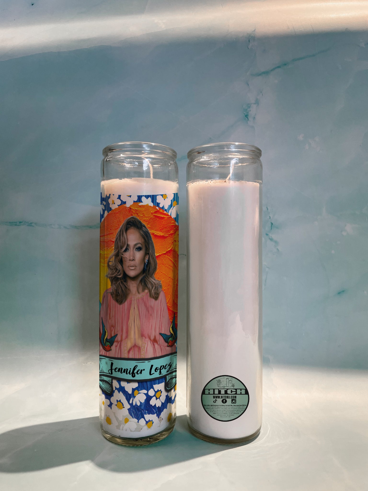 Jennifer Lopez Original Prayer Candle