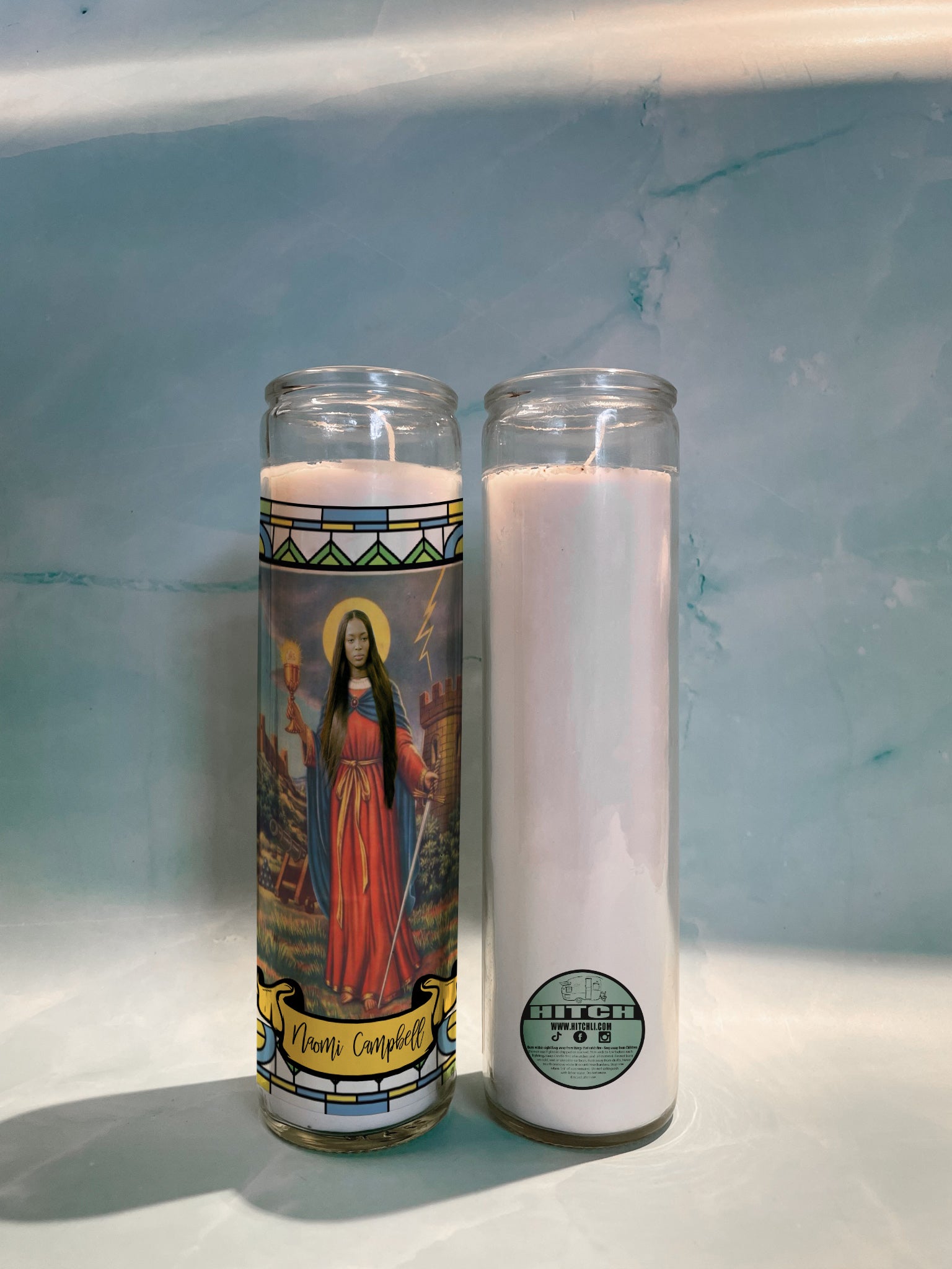 Naomi Campbell Original Prayer Candle