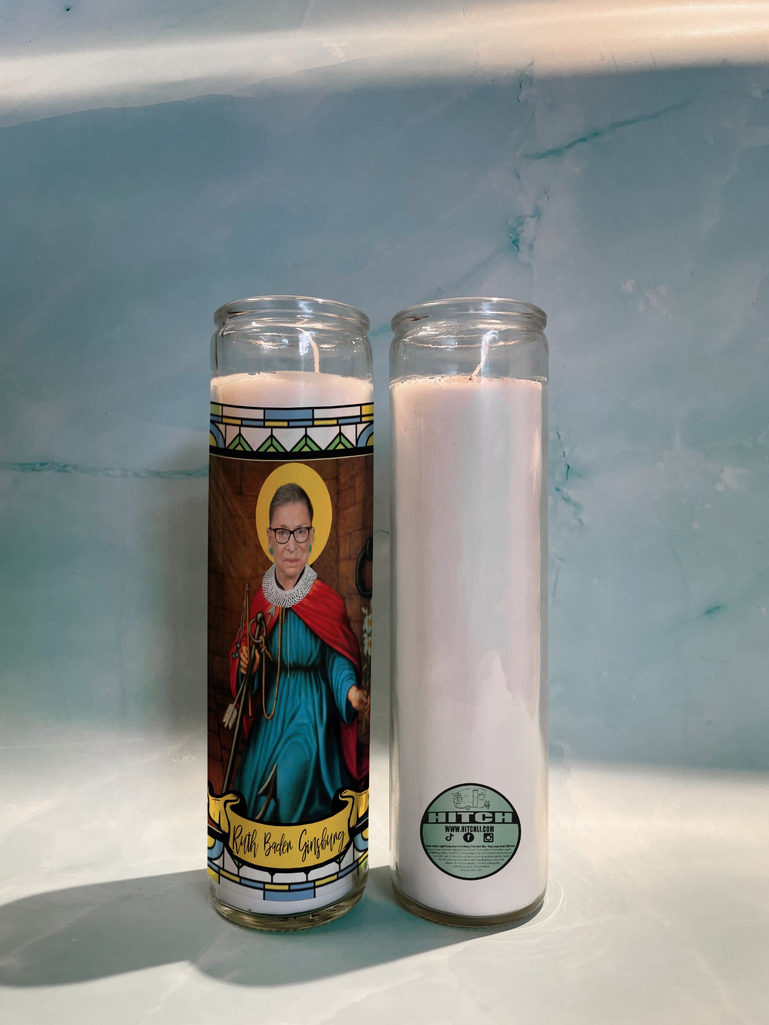 Ruth Bader Ginsburg (RBG) Original Prayer Candle