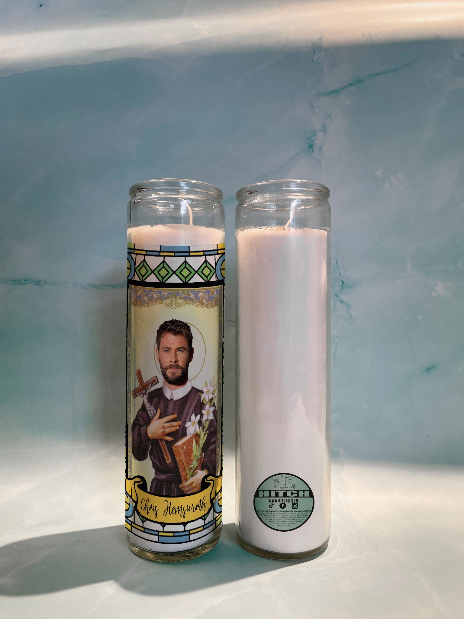 Chris Hemsworth Original Prayer Candle
