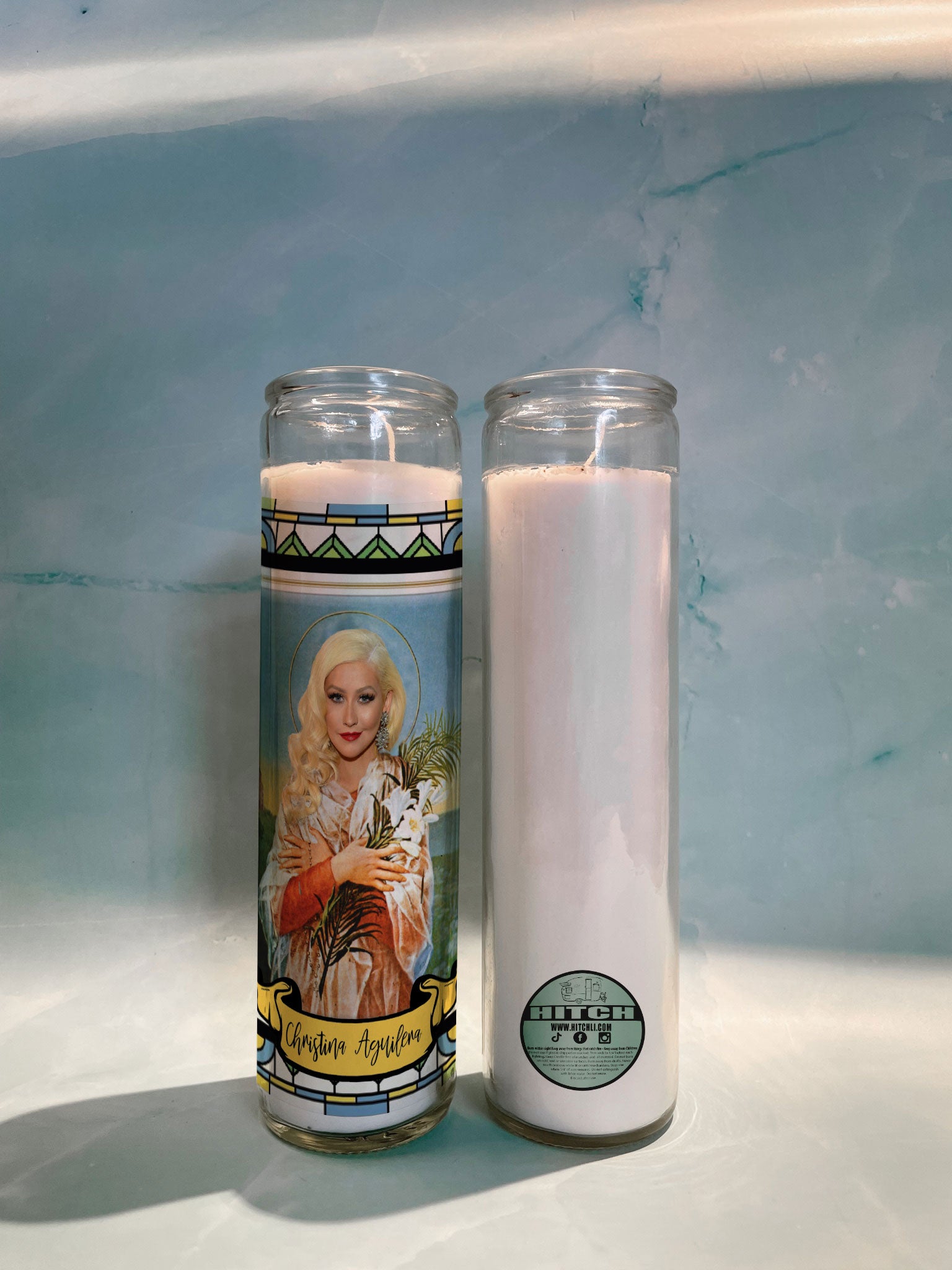 Christina Aguilera Original Prayer Candle