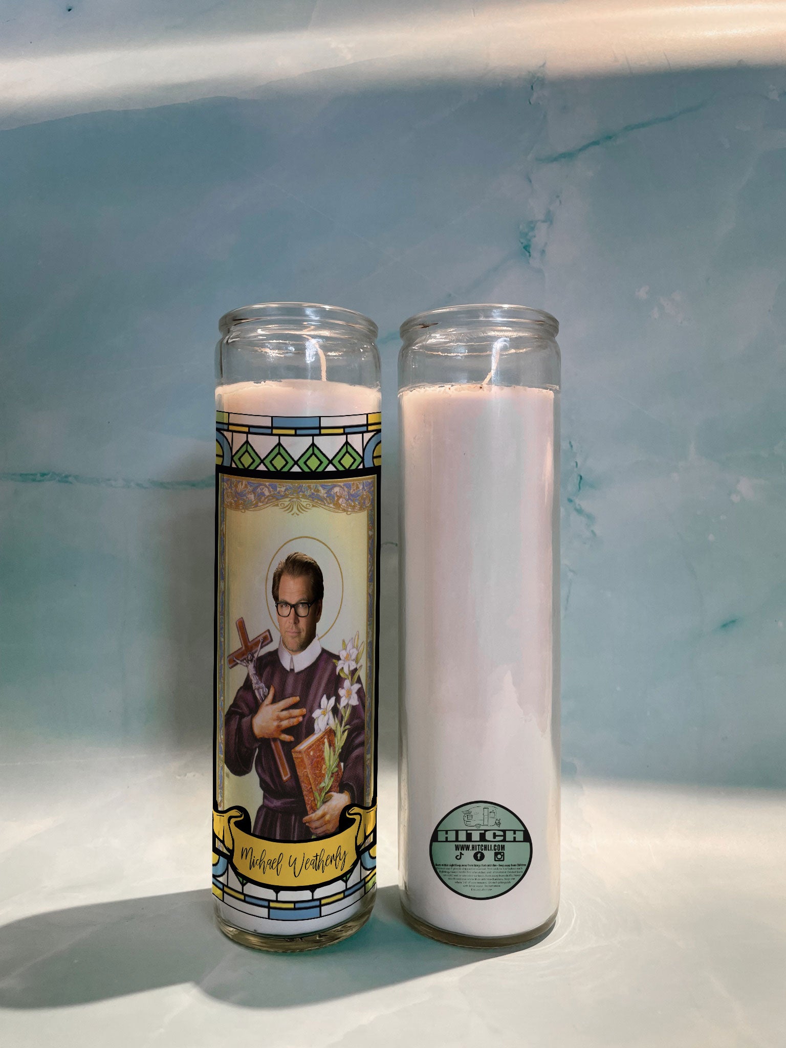 Michael Weatherly Original Prayer Candle