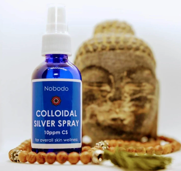 Colloidal Silver - Antiseptic Spray-Nobodo