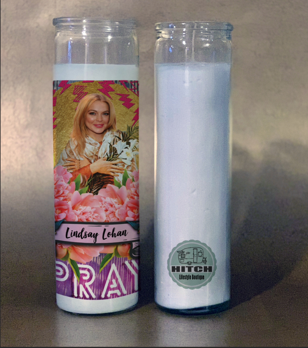 Lindsay Lohan Prayer Candle.