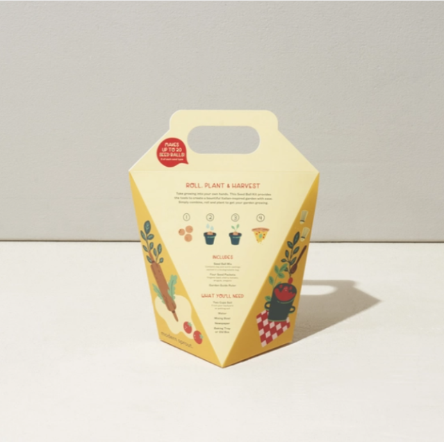 seed ball kit pizza garden Pizza Garden Seedball Kit