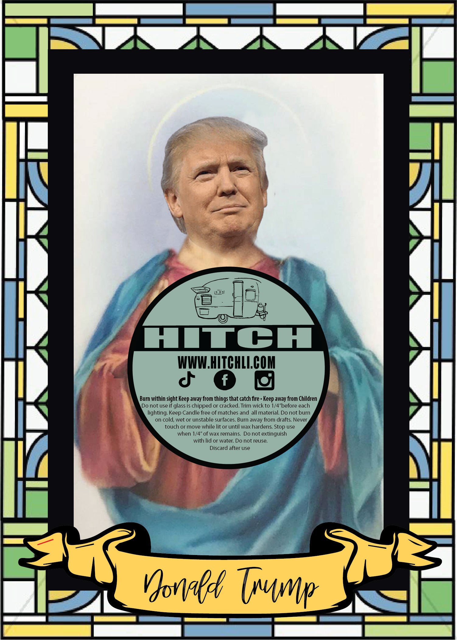 Donald Trump Original Prayer Candle