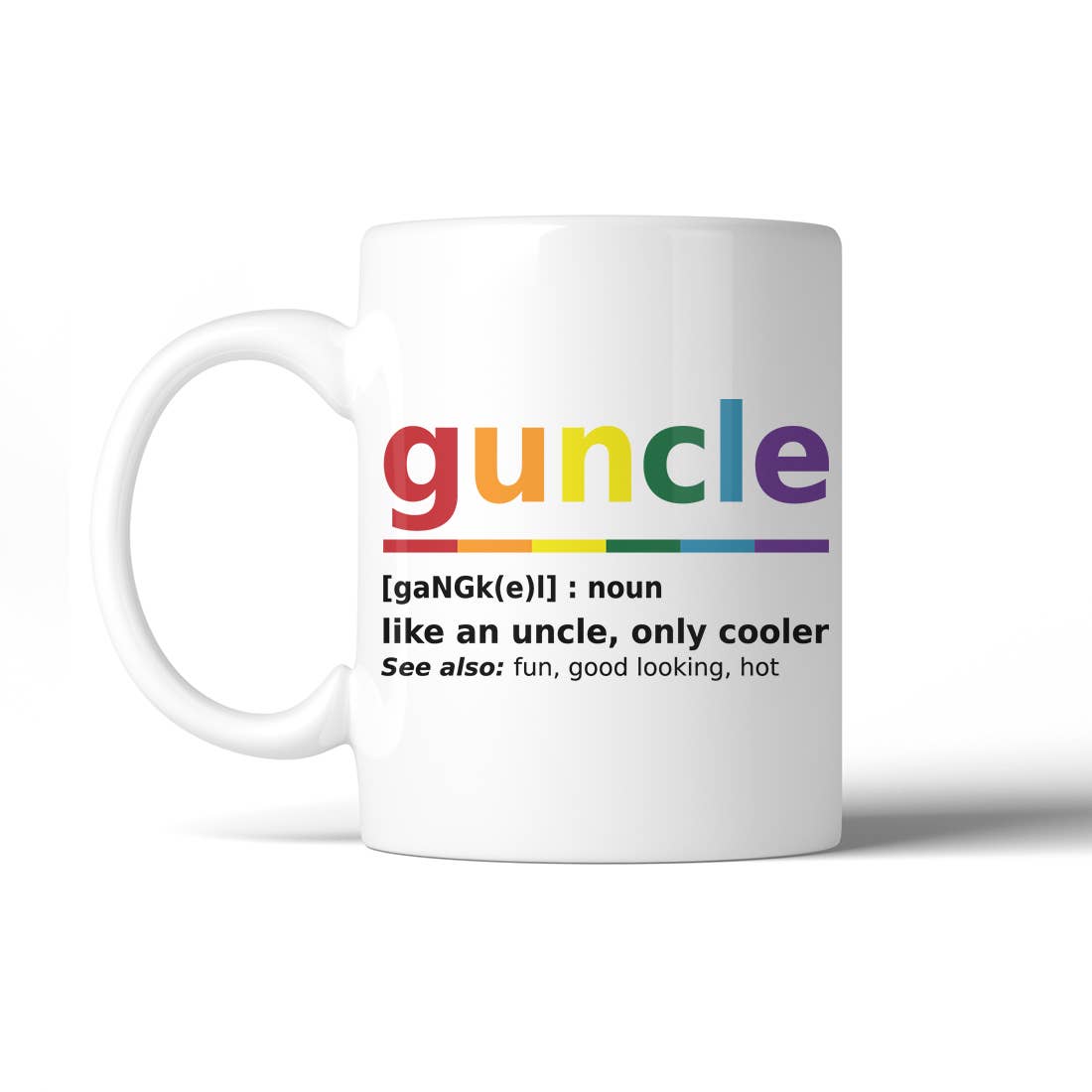 Guncle LGBT Coffee Mug
