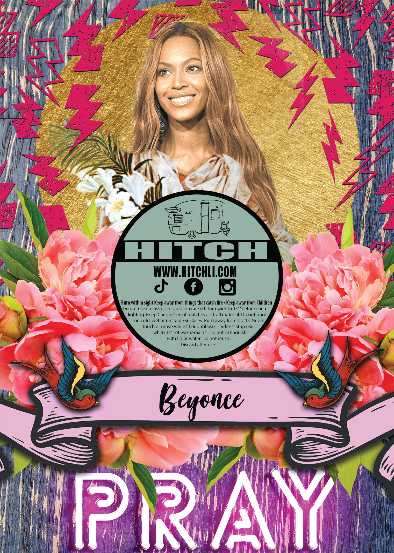 Beyonce Orignal Prayer Candle