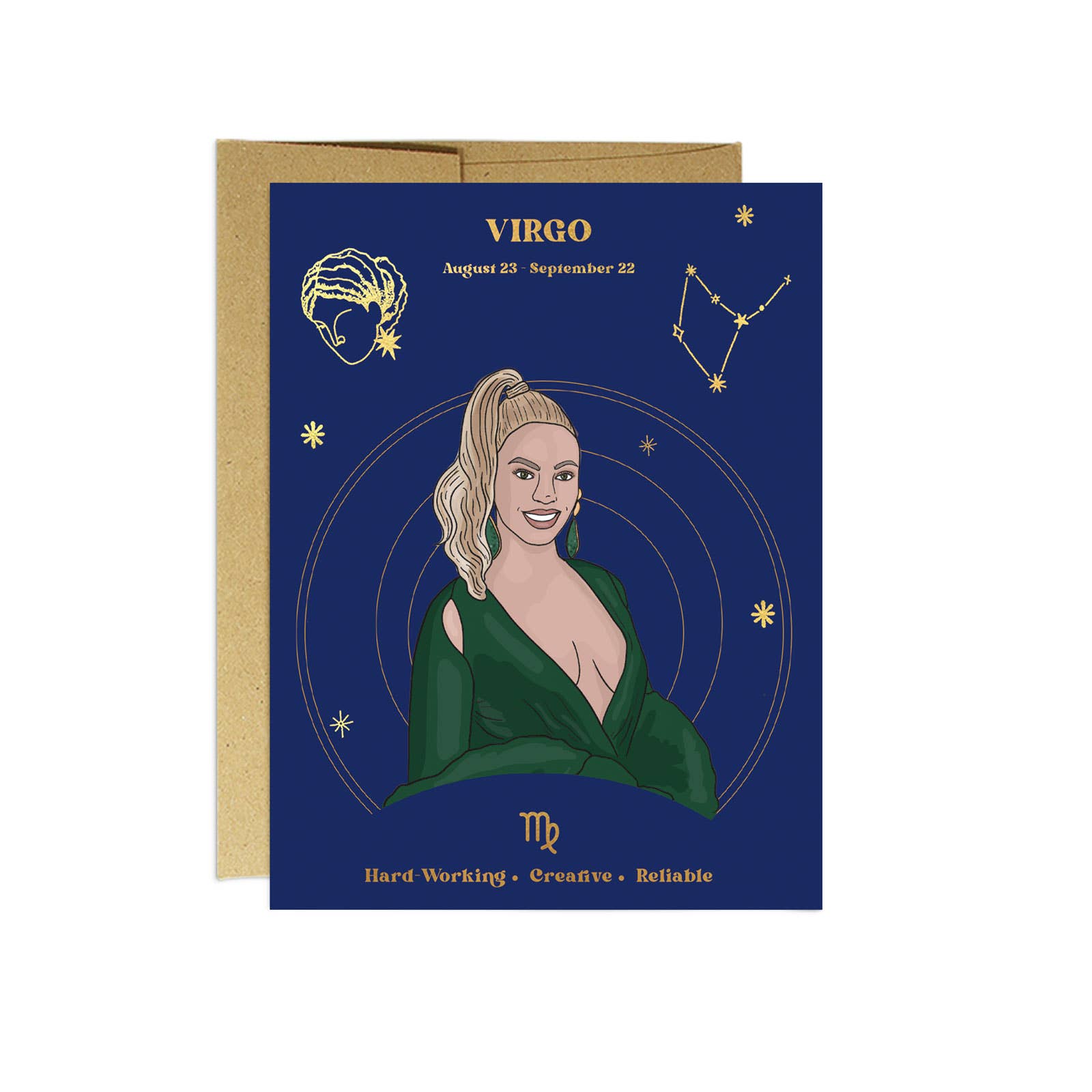 Virgo Star Sign - Pop Culture Zodiac | Birthday Card