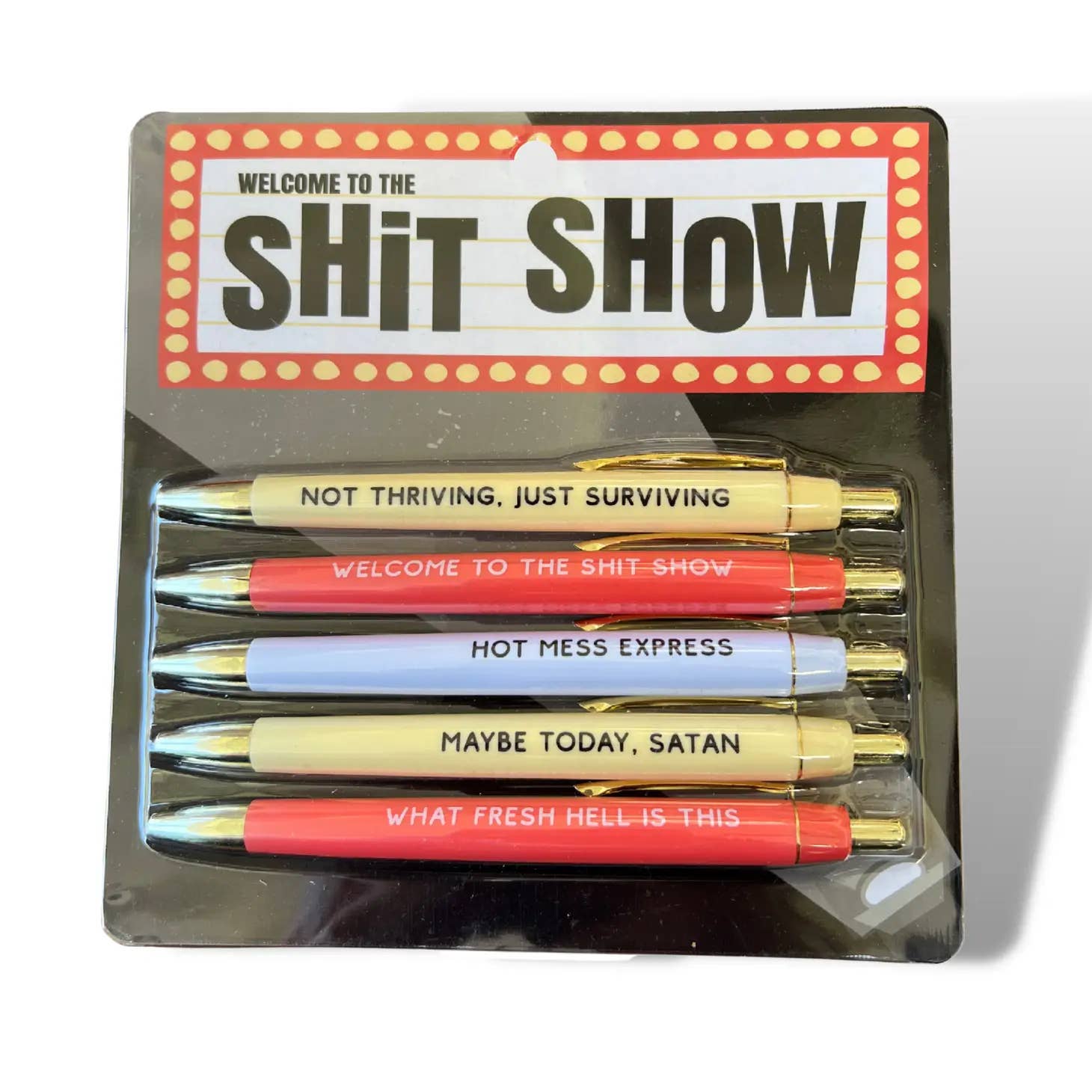 Welcome to the Shit Show Pens Set