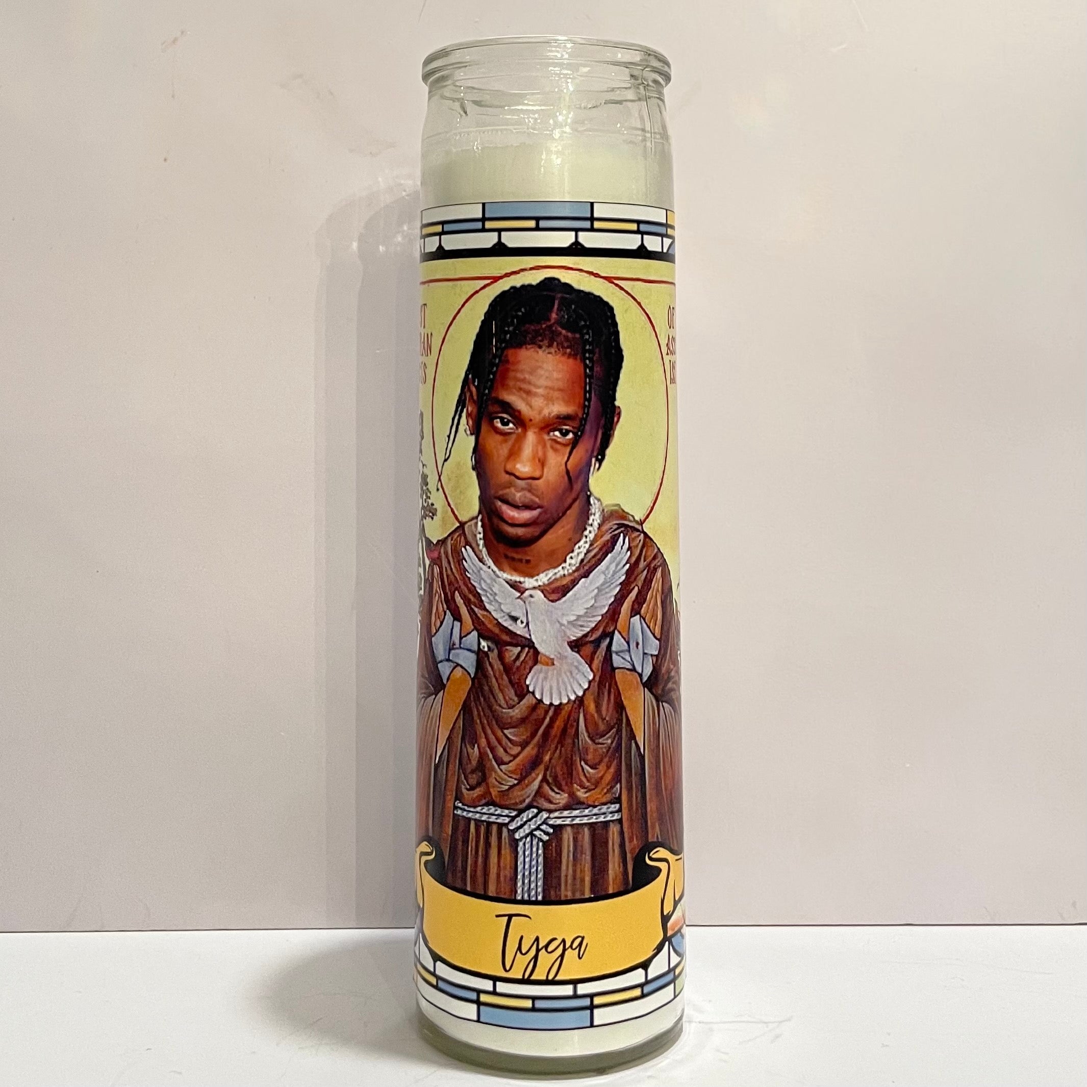 Tyga Prayer Candle