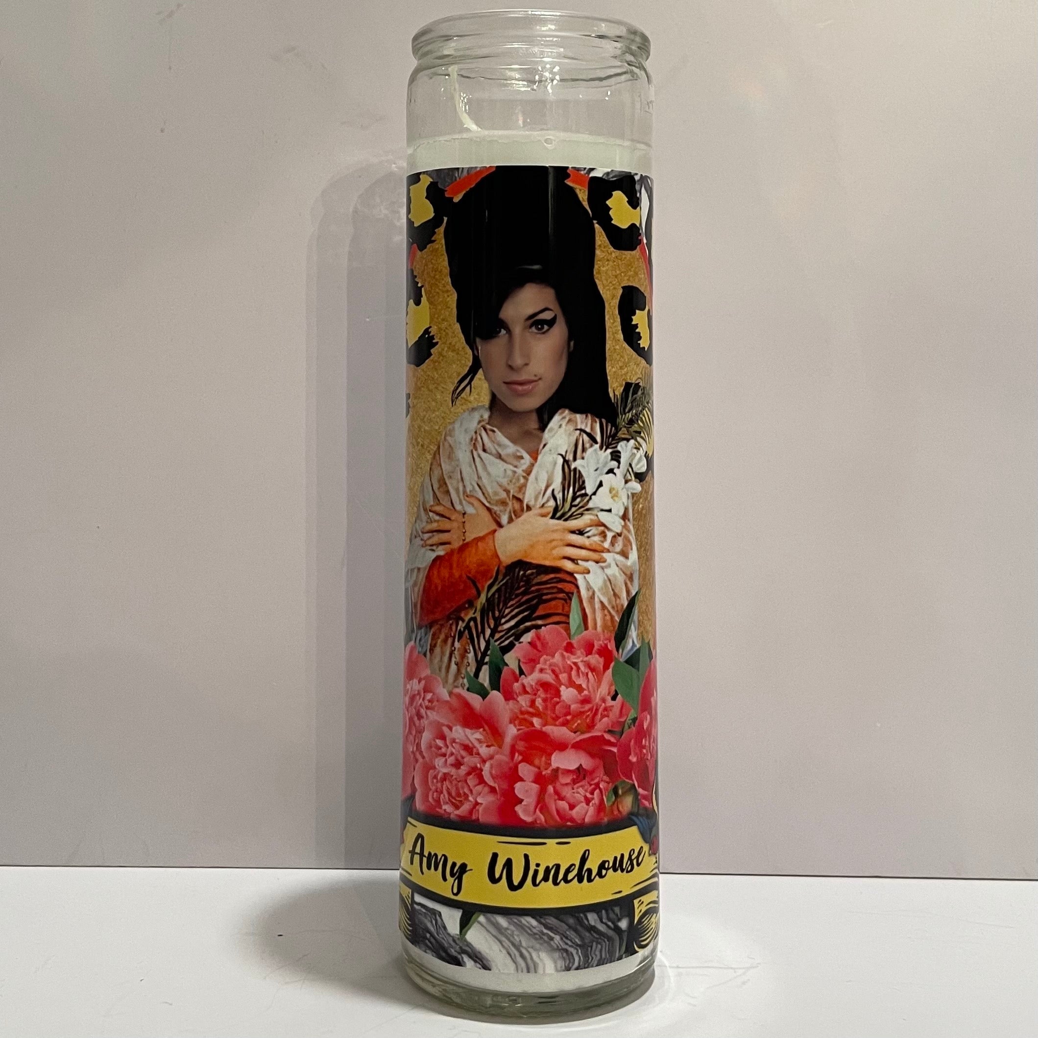Amy Winehouse Prayer Candle